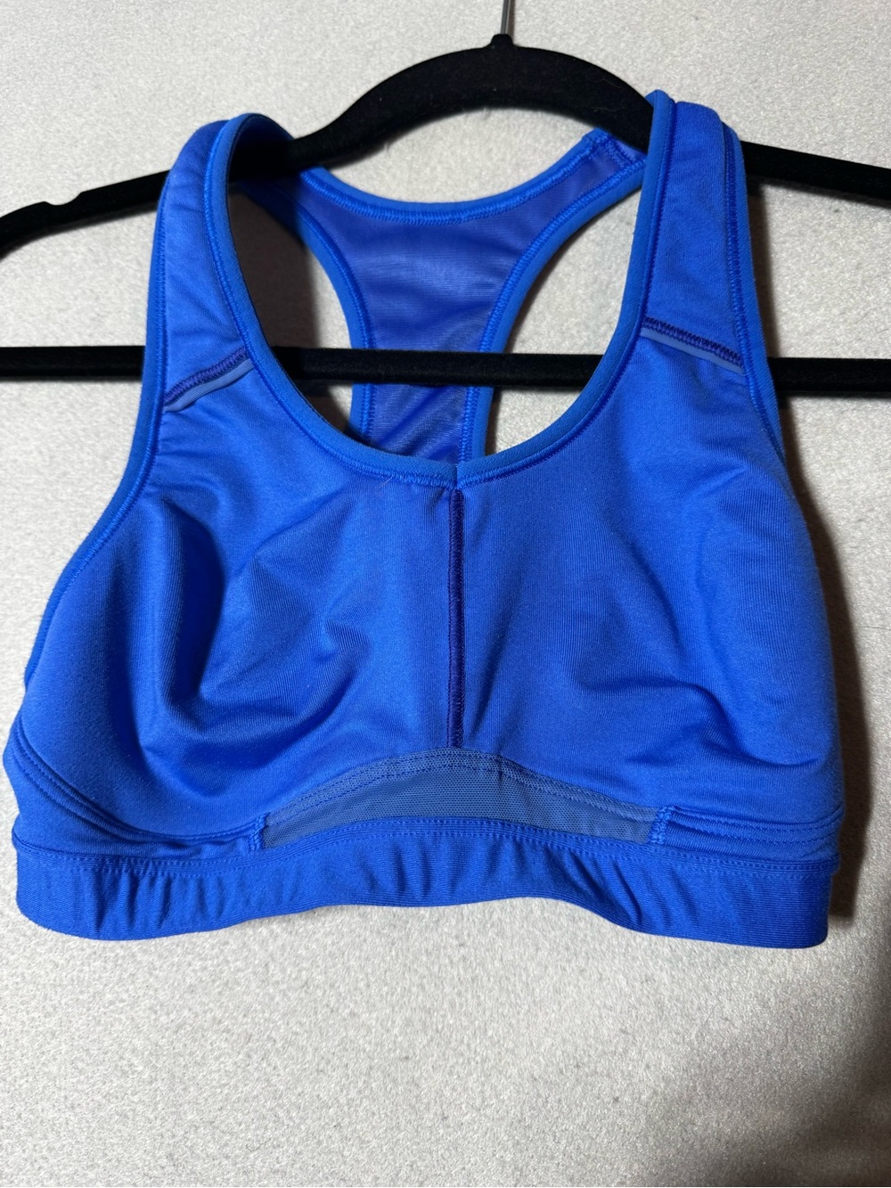 Athleta Blue Racerback Sports Bra - 32C